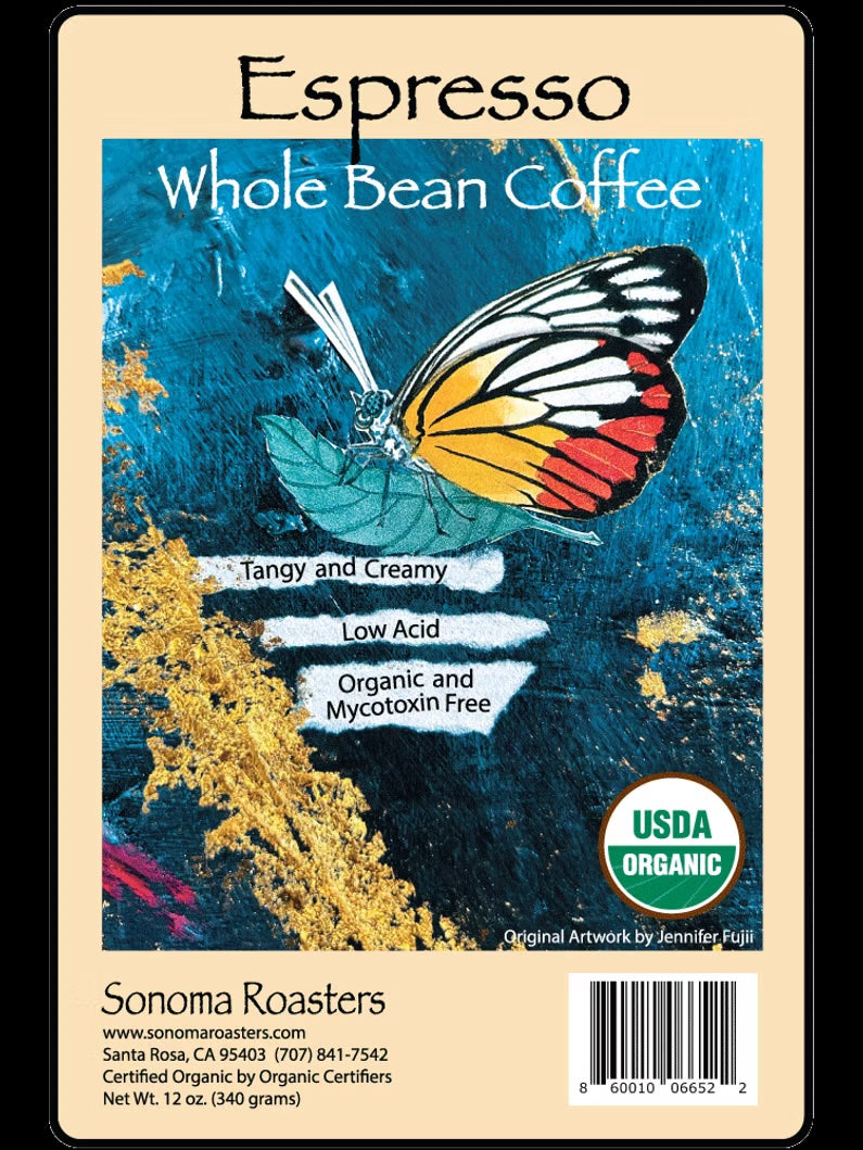 Sonoma Roasters Espresso medium-dark roast product photo
